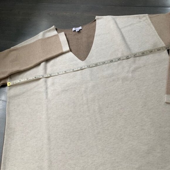 Neutral three-tone sweater - Picture 6 of 10